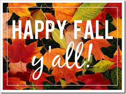 happy fall ya'll